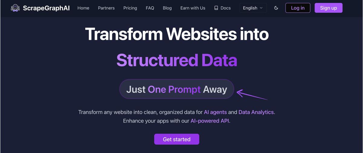 ScrapeGraphAI Platform