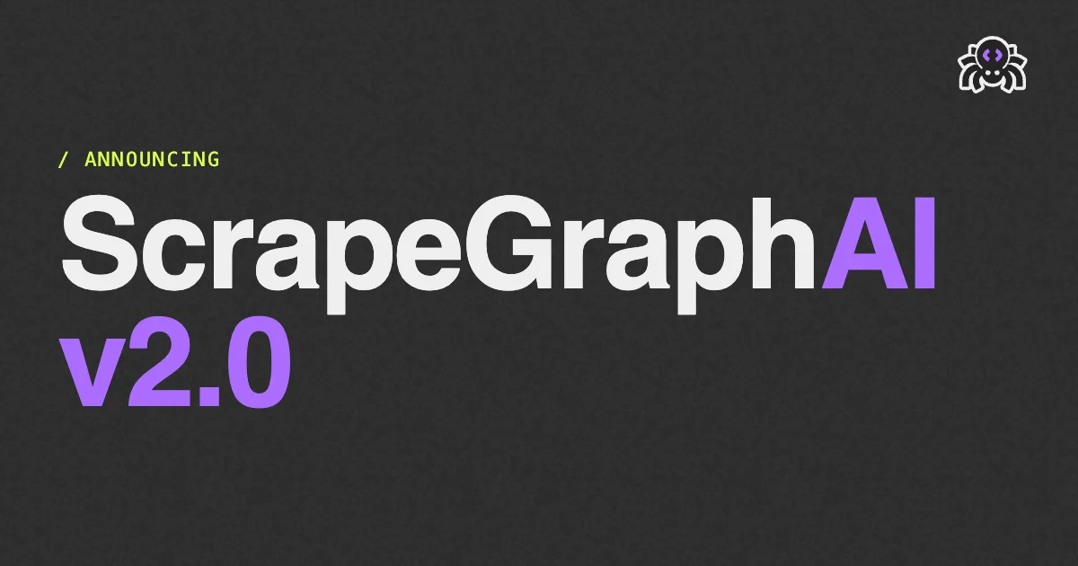 Gradi Scrape ScrapeGraphAI V2: Better, Faster and Cheaper