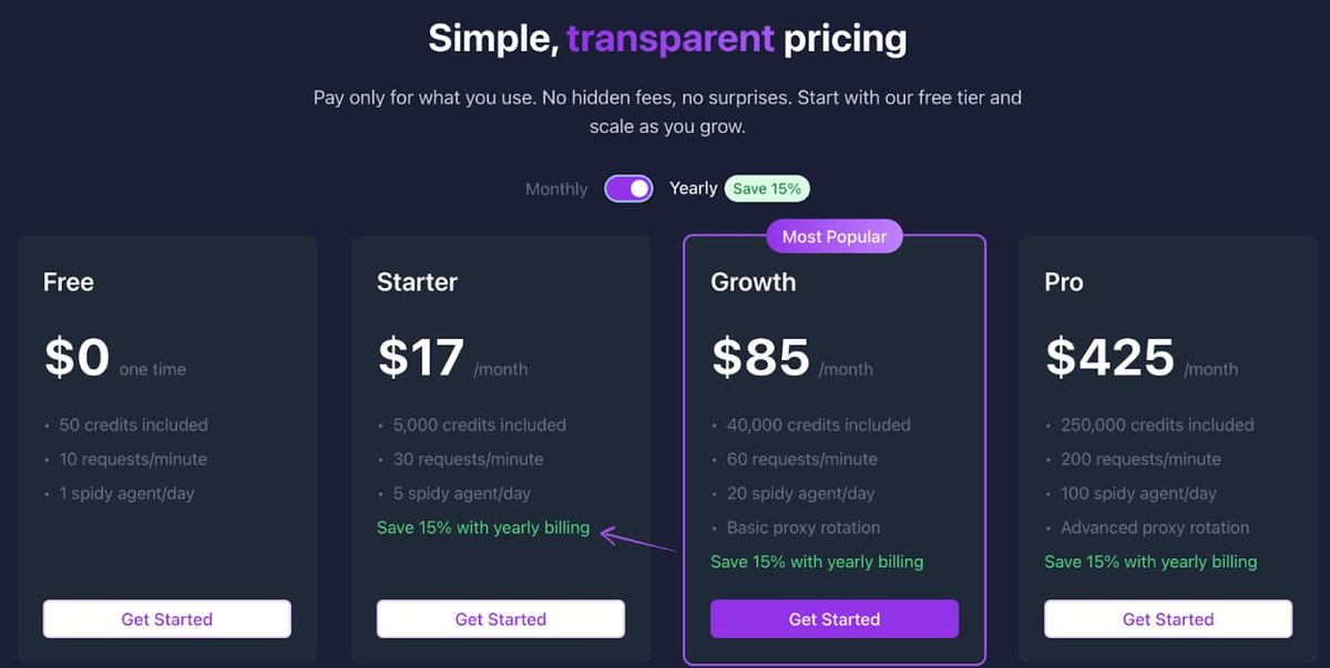 ScrapeGraphAI Screenshot