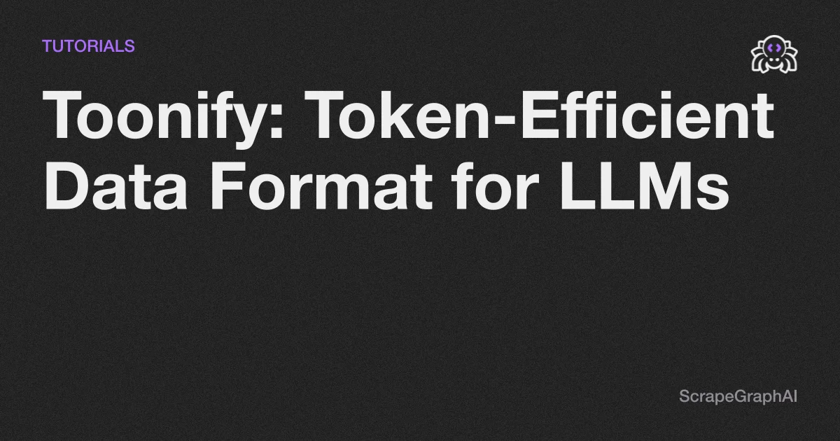 Tockify Examples Toonify: Token-Efficient Data Format for LLMs