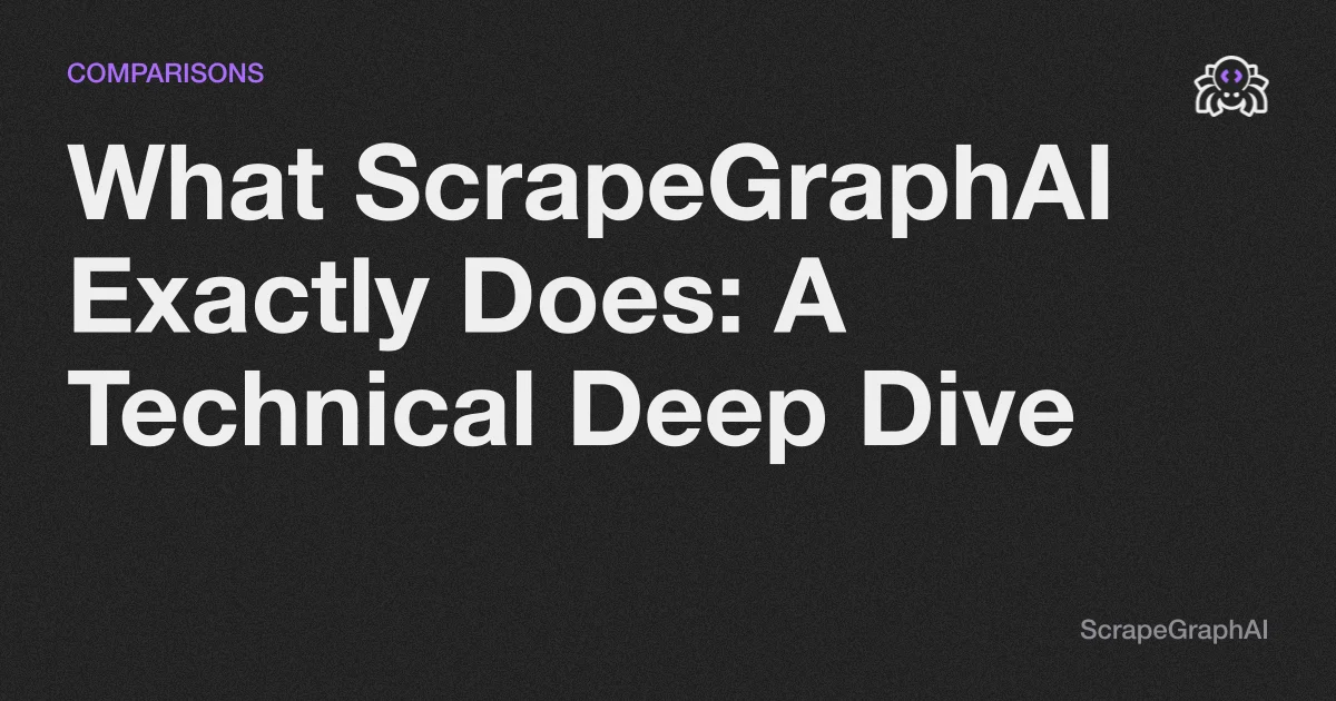 Gradi Scrape What ScrapeGraphAI Does: V2 Services Explained
